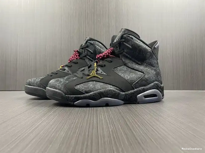 MaikeSneakers SD DB9818-001 6 (W) Triple Retro Jordan Black 0608